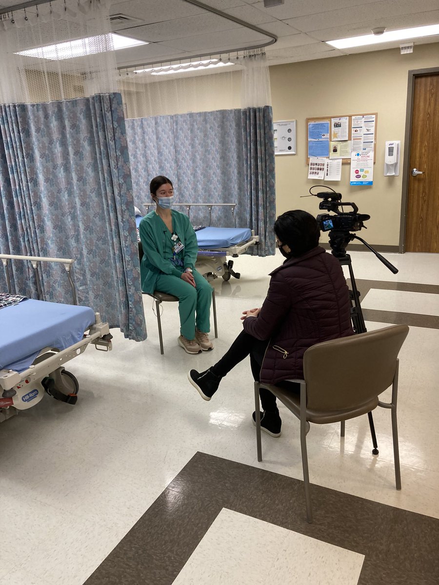 Career exploration filming today at Davis Regional Medical Center. #IredellReady #iredellstatesvilleschools #svlchamber