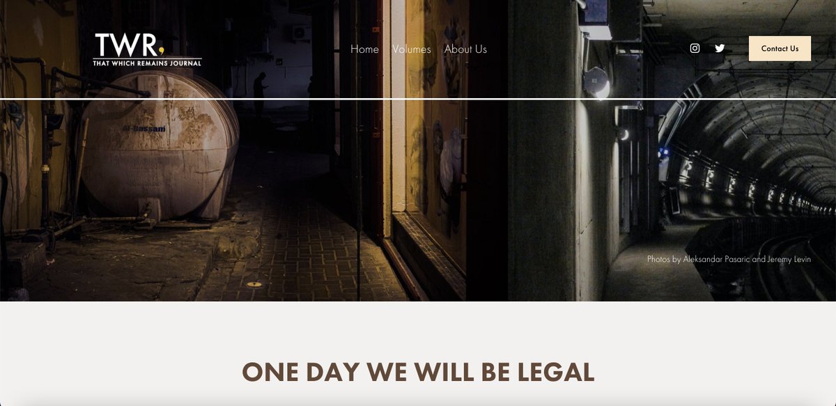 TWRJournal's tweet photo. 🌟 Be sure to check out @LinaZeldovich's short story! A thoughtful meditation on home and what it means to be "legal." https://t.co/Akd4SjJQcp https://t.co/ksYCSNddAN