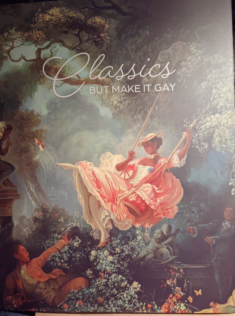 The cover of a book titled Classics... But Make It Gay.