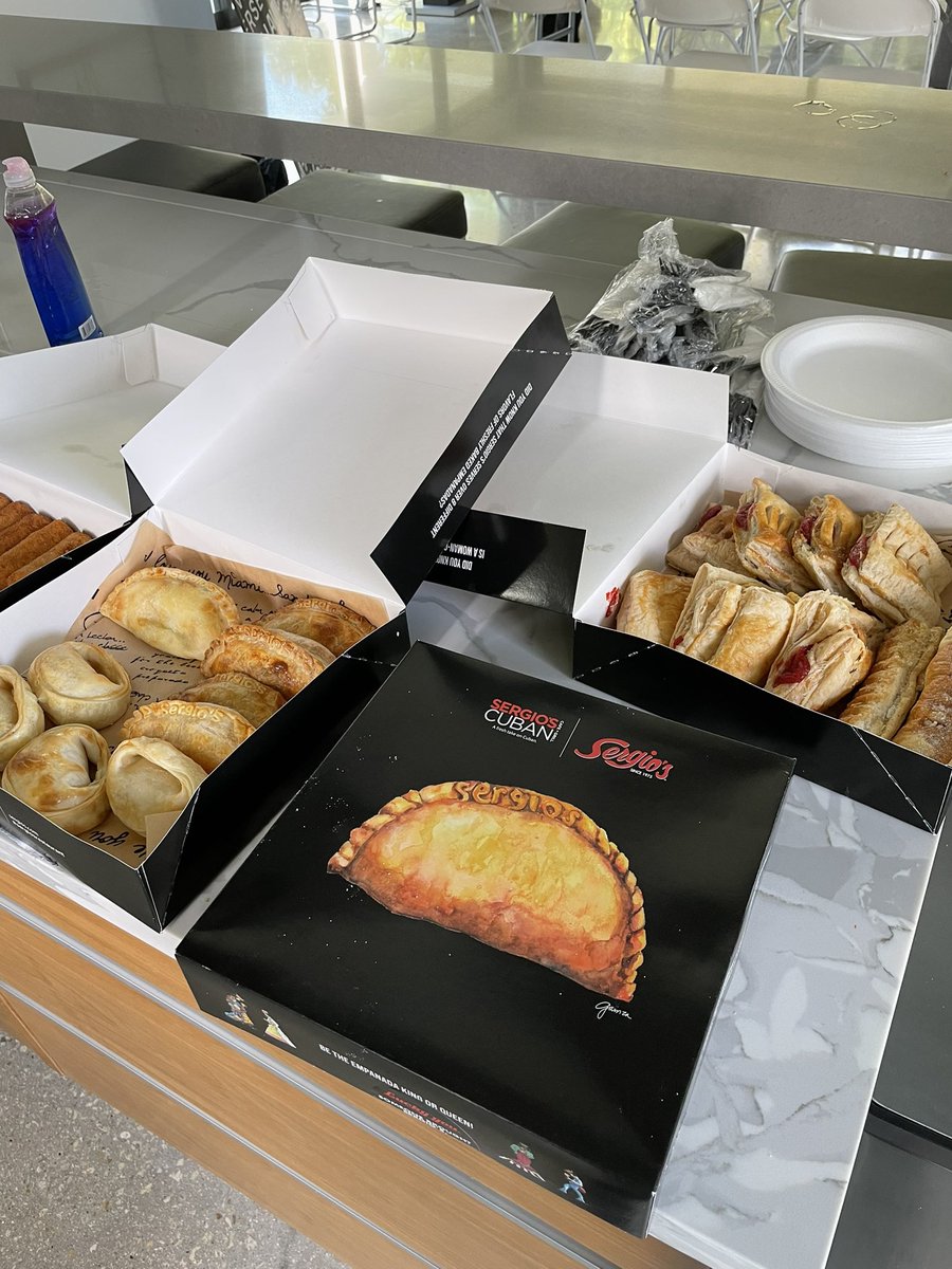 gm ☀️ Several hack houses got some coffee and pastries, sponsored by Metaphor and provided by local Cuban restaurant Sergios!

Fill up on hacker fuel and enjoy! 🦾