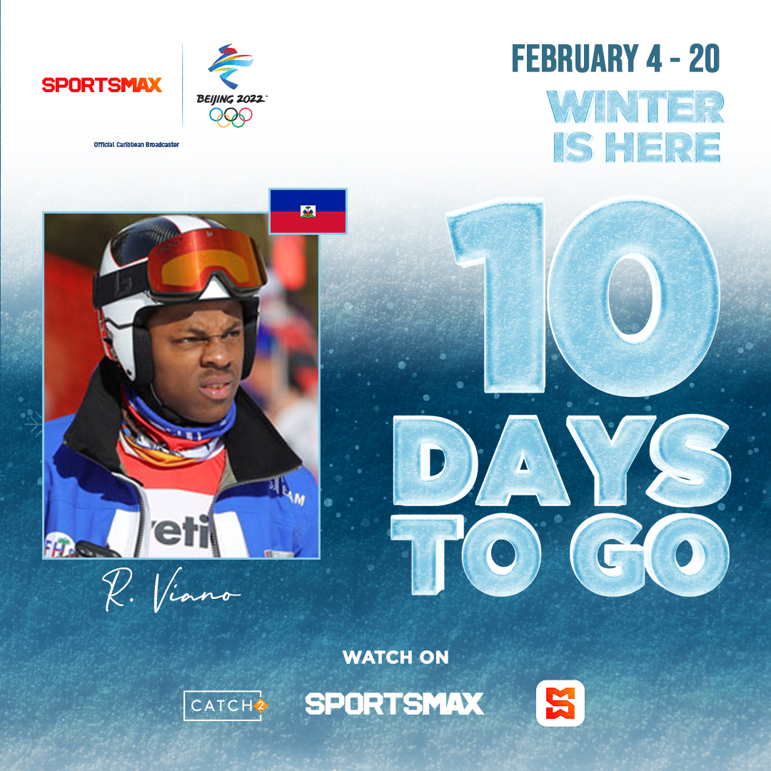SportsMax_Carib's tweet photo. ❄ W I N T E R I S H E R E ❄ 10 Days to go!

Don't miss the #WinterOlympics action on your Home of Champions | SportsMax!

February 4 - 20

#SportsMax #BeijingWinterOlympics2022 #Olympic2022 https://t.co/Nx7hJVn8uw