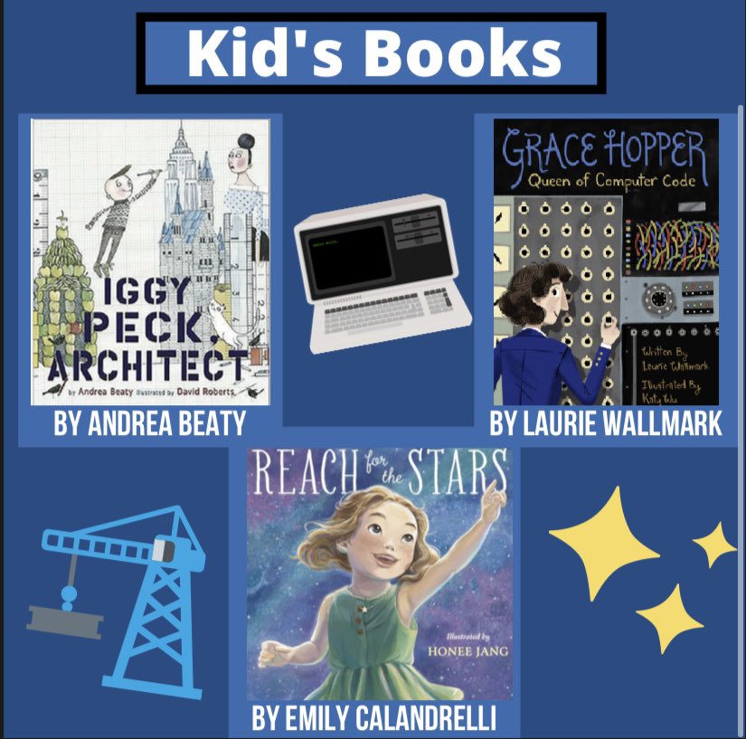 botcats3653's tweet photo. Did you know it is #LiteracyWeek and schools everywhere are celebrating the power of books? Weโre showing off some of our favorite STEM books! Have you read any of them? What are some of your favorites? #AspireToInspire #MoreThanRobots #STEMisforEveryone #FIRSTFORWARD https://t.co/SIIDumcutk