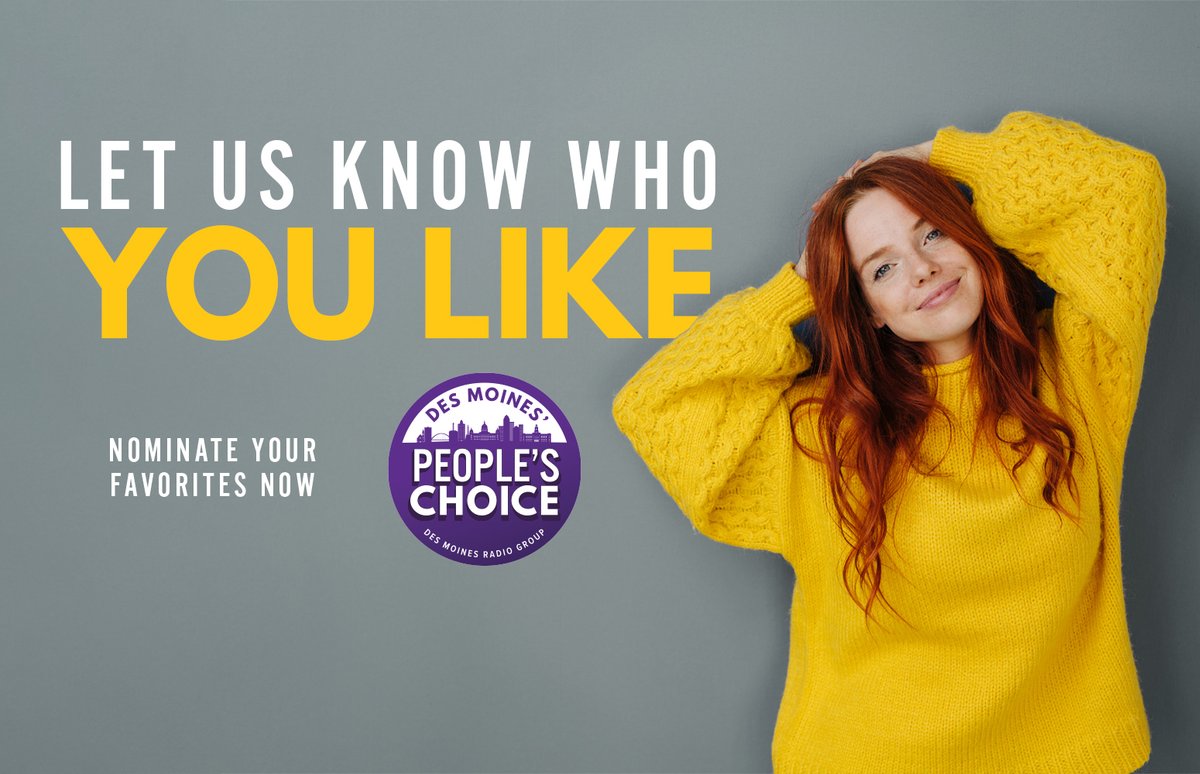 Who will 𝘺𝘰𝘶 choose?

Nominations for 𝗗𝗲𝘀 𝗠𝗼𝗶𝗻𝗲𝘀' 𝗣𝗲𝗼𝗽𝗹𝗲'𝘀 𝗖𝗵𝗼𝗶𝗰𝗲 are now open ‼️

Check it Out 👉 dsmpeopleschoice.com