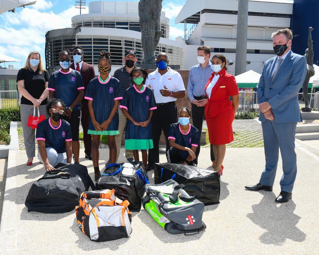 Great to see Bat For a Chance teaming up with Virgin Atlantic and Energy to help support the women’s game in Barbados ! @BatForAChance @VirginAtlantic