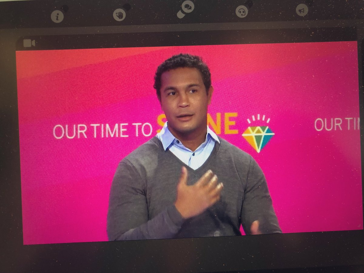 .<a href="/TitiDusautoir/">Thierry Dusautoir</a> invited to speak at our <a href="/SAPFrance/">SAP France</a> 2022 sales kickoff. I didn’t know him (I don’t know much about rugby) but I am very impressed by his presence and attitude. Smart and inspiring. #LifeatSAP #rugby #learneveryday