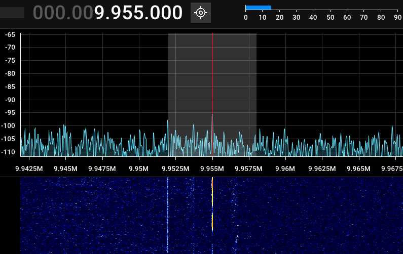 radionanny2k's tweet photo. No usable signal today from WRMI on 9955 kHz in Cuenca, Ecuador. @airspy_com HF+ Discovery, SDR++, longwire ~20m. @SWRadiogram https://t.co/lvaCTZdLic