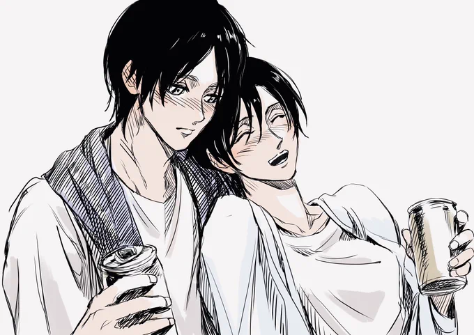 #eremika
宅飲みエレミカ落書きしてた 