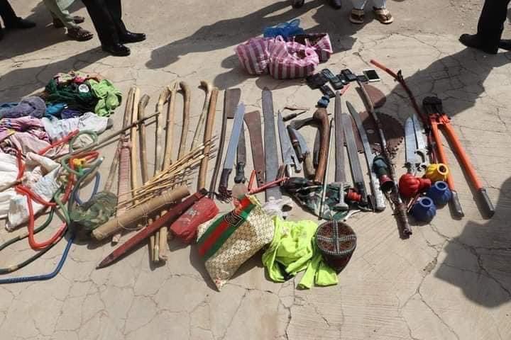 voiceofniger's tweet photo. UPDATE: 

TWENTY-EIGHT (28) ADDITIONAL SUSPECTS ARRESTED FOR YOUTH RESTIVENESS, THUGGERY AND BEING IN POSSESSION OF DANGEROUS WEAPONS

@MP_Muye @NupeConnect @connect_bida @mxloaded_com_ @NSpeakout @ComradeNas @mkmailng @Mxminna https://t.co/IRFTuqLCdM