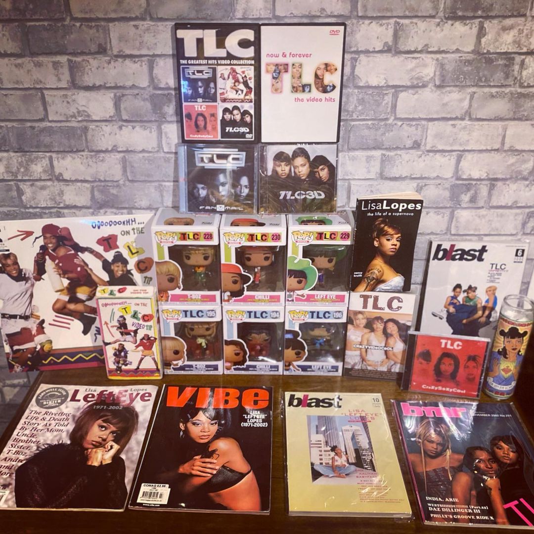 Bishop___92's tweet photo. The collection is growing soon !! 😍😍#tlc #tlcfans #lefteye #tboz #chilli https://t.co/pECRM6MZyj