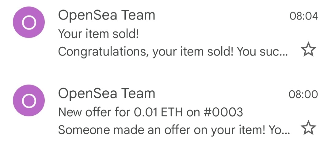 We just sold our first NFT! 😁😁😁🎉🎉🎉 We are so happy😃😃😃!!! THANX A LOT!!!🙏🙏🙏 #NFTs #NFT #NFTCommunity