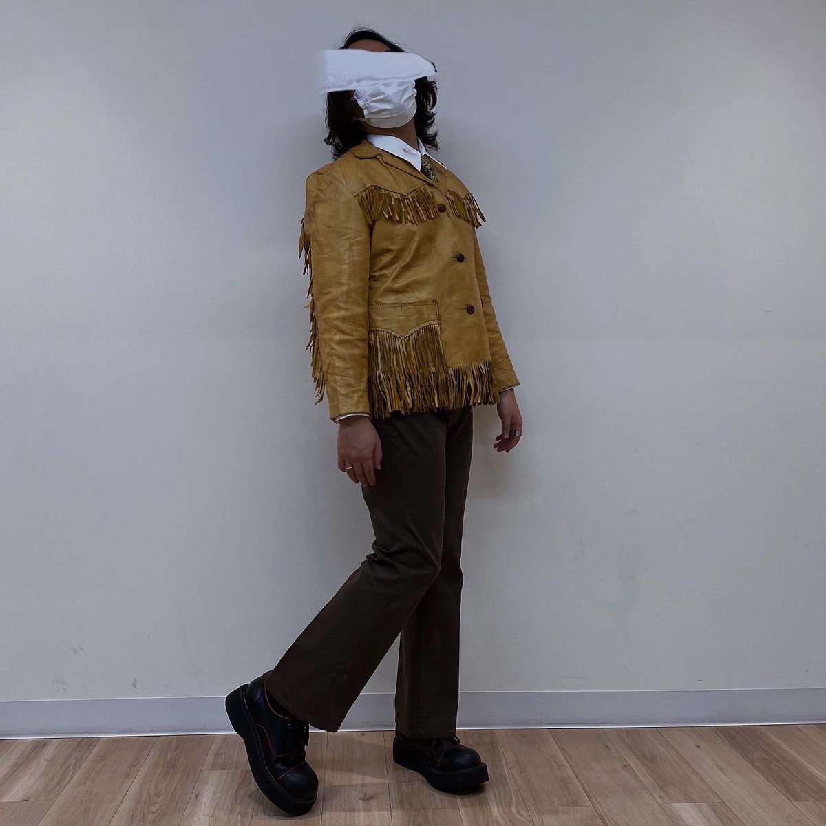 shiba___34's tweet photo. Western leather fringe jacket
70's Levi's 517 staｰprest

臭くて渋いコーデが好き。

#fashion #code #LeatherJacket #staprest #levis https://t.co/imyQu2Ka6Z