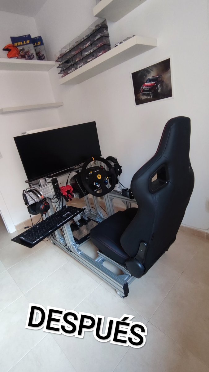 🇮🇨 Kevin Padrón 🇮🇨 (@kevinpt_racing) on Twitter photo 🚨 ¡Nueva oficina! 🚨
Ya está listo el cockpit 💪🏻 por el poco tiempo que llevo con él, se nota una diferencia brutal en comodidad con respecto al playseat.
Muchas gracias a <a href="/SimracingStill/">Still SimRacing Cockpits</a> por el asesoramiento y envío 👊🏻💥
#AhoraSí 🚨 ¡Nueva oficina! 🚨
Ya está listo el cockpit 💪🏻 por el poco tiempo que llevo con él, se nota una diferencia brutal en comodidad con respecto al playseat.
Muchas gracias a <a href="/SimracingStill/">Still SimRacing Cockpits</a> por el asesoramiento y envío 👊🏻💥
#AhoraSí