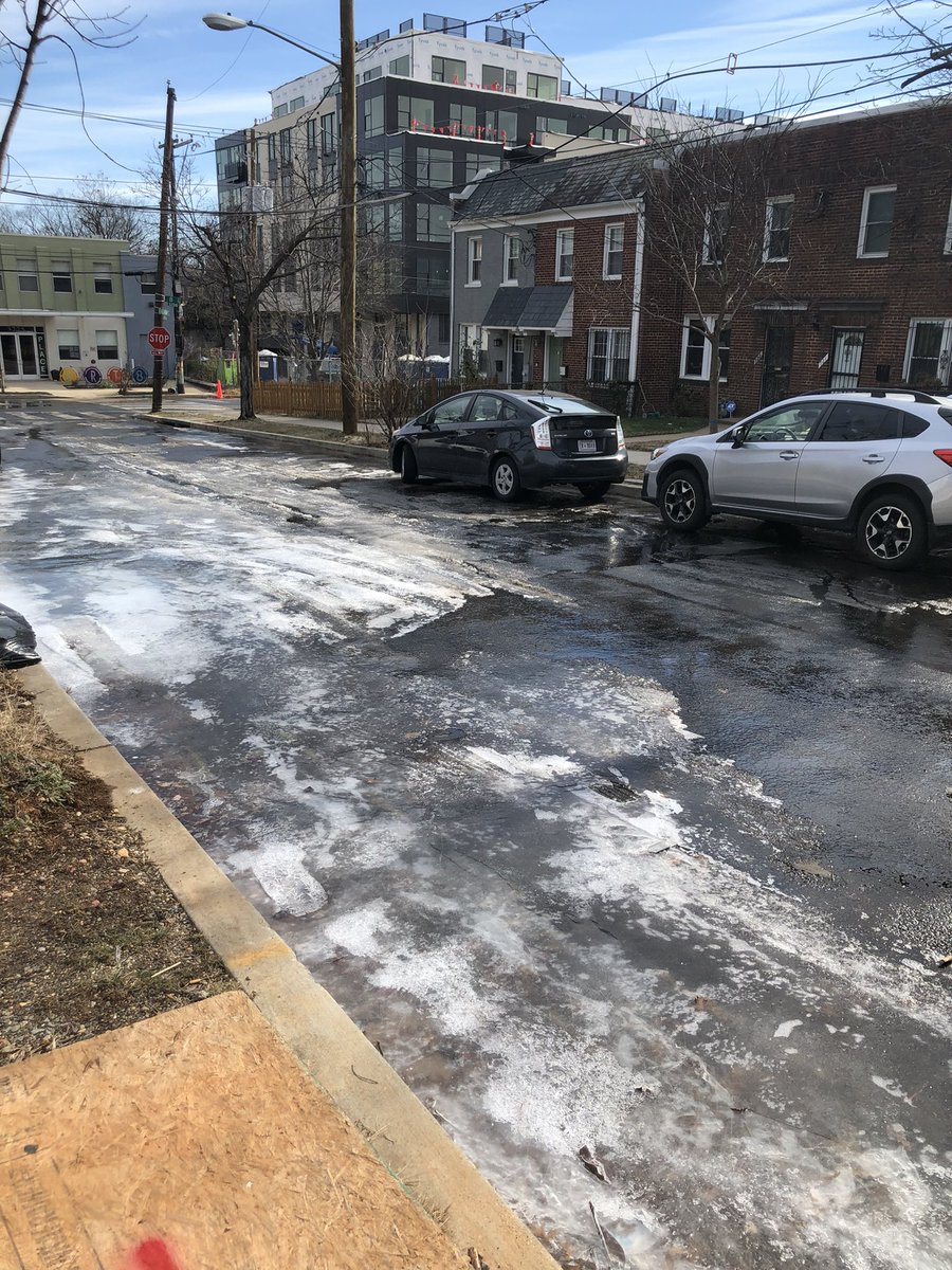 dcwater's tweet photo. It’s water main break season and our crews and contractors have been busy! We repaired 30+ breaks last week and the hits keep coming. Thank you to everyone who has reported leaks and posted photos! https://t.co/aTyziJwnEL