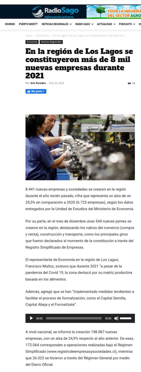 Seremi Economía Los Lagos tweet media