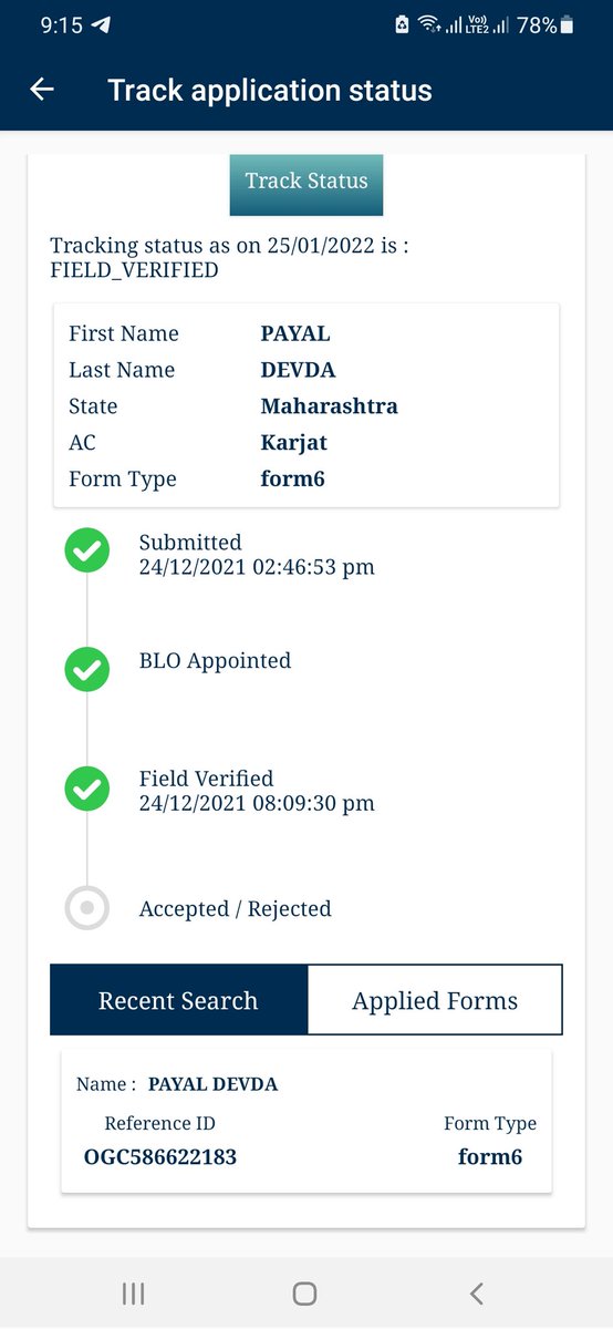 nitsdevada's tweet photo. @SpokespersonECI @ECISVEEP 
Still not accepted my sister new voter registration.
How she will vote?
#NationalVotersDay https://t.co/mv0HiANDVQ