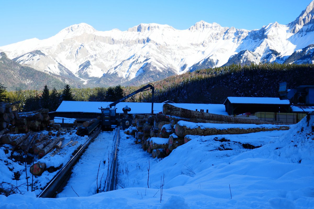BoisDesAlpes's tweet photo. 📷Retour sur la journée dédiée à la #certification #BoisdesAlpes en @CDIsere.
@FiliereBois en partenariat avec @FiboisI @CoforAURA &amp; #BoisdesAlpes nous faisait découvrir la #scierie certifiée #Barthalay &amp; la #distillerie @HautesGlaces en #bois certifié.

🔎https://t.co/57pVrOTM2S https://t.co/8q3hFEU6YP