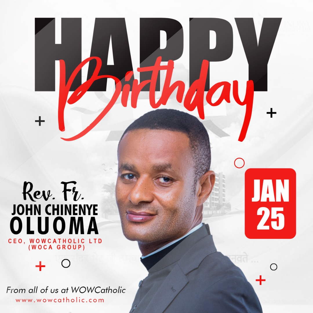 _wowcatholic's tweet photo. Happy birthday @fadaoluoma

May the Lord grant you good strength in mind and body to continuously be a good shepherd.

#fadaoluoma #wowcatholic #wocagroup https://t.co/tDdbOAWvBG