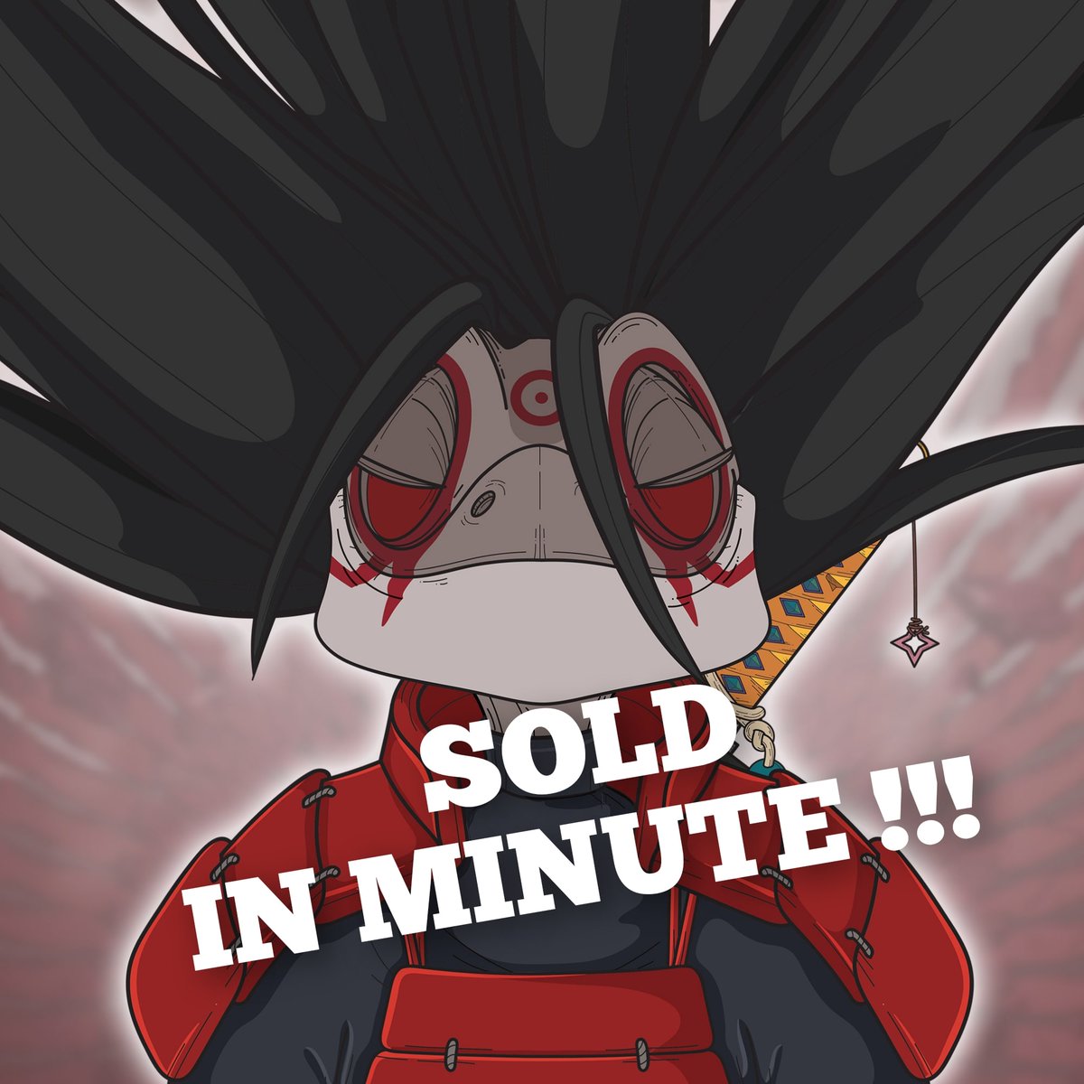 Sold gallery, Crazyturtle Enemy Edition!! 
Available on opensea :
opensea.io/collection/war…
#NFTs #NFTCommunity #nftcollector  #NFTcollectibles #opensea #crypro #cryptopunk #NFTcollection #nftcollectors #nftdrop #BAYC #cryptopunks #NarutoShippuden  #Bitcoin #opensea