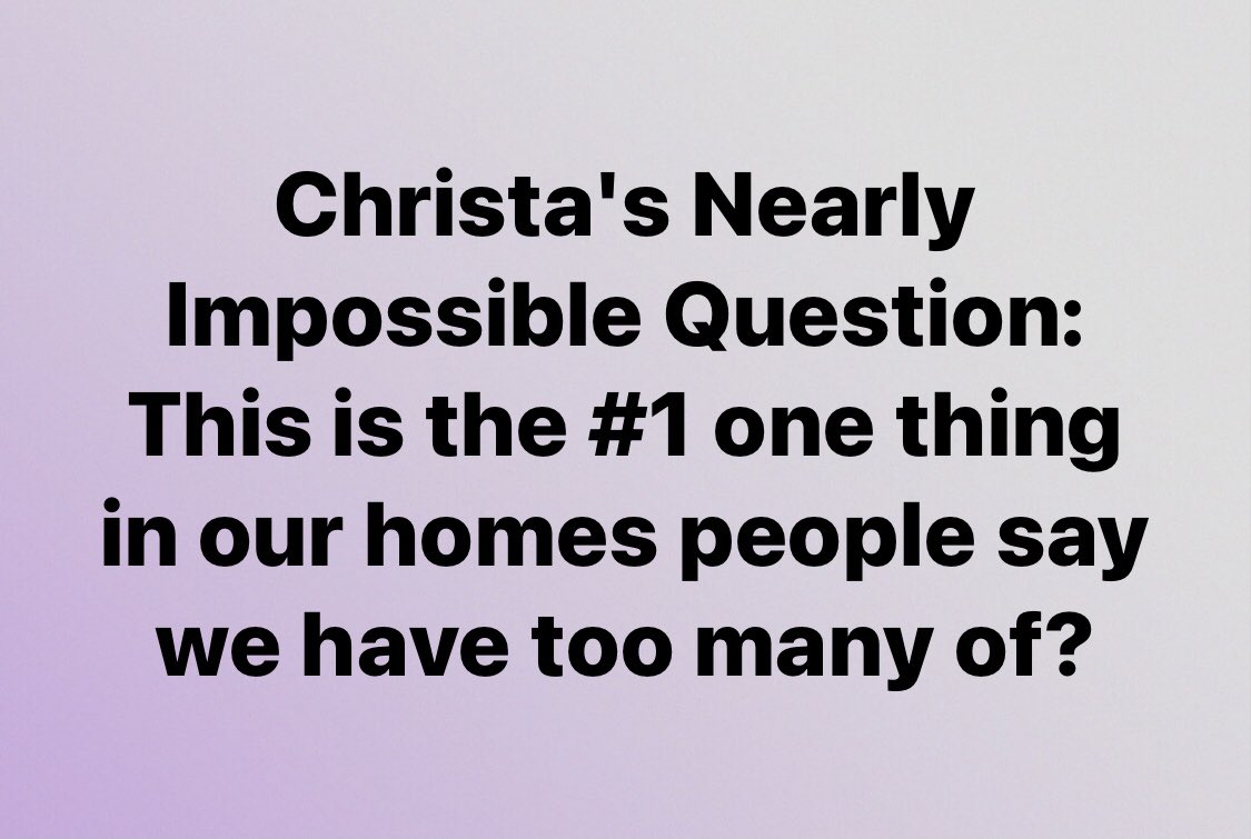 947WDSD's tweet photo. Play along with the #nearlyimpossiblequestion weekdays at noon with @RadioChrista #iheartradio https://t.co/l8yTkTRgdp
