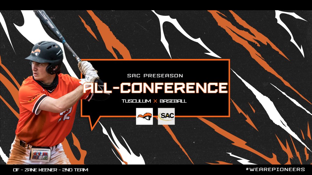 TusculumSports's tweet photo. .@TusculumBSB picked 6th in SAC Coaches' Poll; Keener earns preseason honors #PioneerUP #WeArePioneers
Full Story: https://t.co/6I5sfdB5Tp https://t.co/LE3FP1avsU