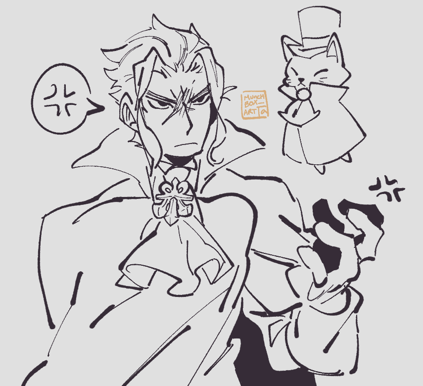 Godot's introduction is literally the best 
Van Zieks is just my favorite I'm sorry
I'll do finished drawings one day
#aceattorney #TheGreatAceAttorney #dgs 