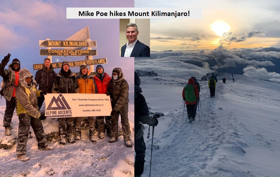M_Turnbough's tweet photo. Congrats to Mike Poe for conquering Mount Kilimanjaro! Mike is an advisor in our Anniston,AL office! #SouthernDivision #RaymondJames https://t.co/fcOkSBTate