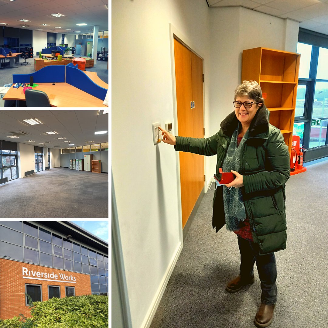 A busy morning transferring our office furniture to its new home 📦🏢

Brilliant effort by all of the team 🙌💪

It was left to <a href="/RuthEWillis/">ruth willis</a> to do the final honours 👋

Lights out! 💡
