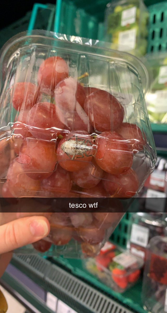 Georgia17952867's tweet photo. @Tesco if i wanted more protein with my fruit i’d have some yogurt not a dead bug https://t.co/R9KFXvqwYi