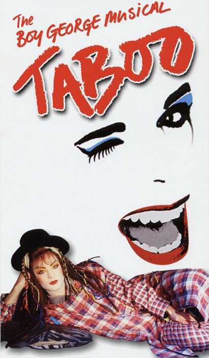 BazBam's tweet photo. Everything’s #Taboo: ⁦@BoyGeorge⁩ ;⁦@JulianClary⁩ ,⁦@mustbejp⁩ ,⁦@dipilky⁩ &amp; ⁦@Bakerboolondon⁩ confirmed for 20th anniversary Taboo concerts ⁦@LondonPalladium⁩ on Jan 30th &amp; 31st.Shows are fundraisers for ⁦@Shelter⁩ &amp; ⁦@THTorguk⁩ . https://t.co/KqkdeRjZZY