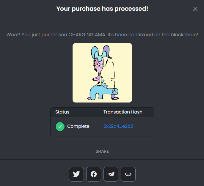 These are great indeed, I love them, got one too, right away <a href="/padedo_art/">PADEDO ART 🇺🇦🇮🇹</a>