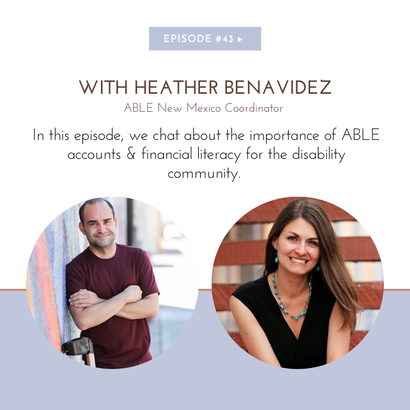 nmworkandsave's tweet image. Travis Davis interviewed Heather Benavidez of ABLE New Mexico for his podcast, Off the Crutch. You can listen to it here: buzzsprout.com/1200854/9904691
