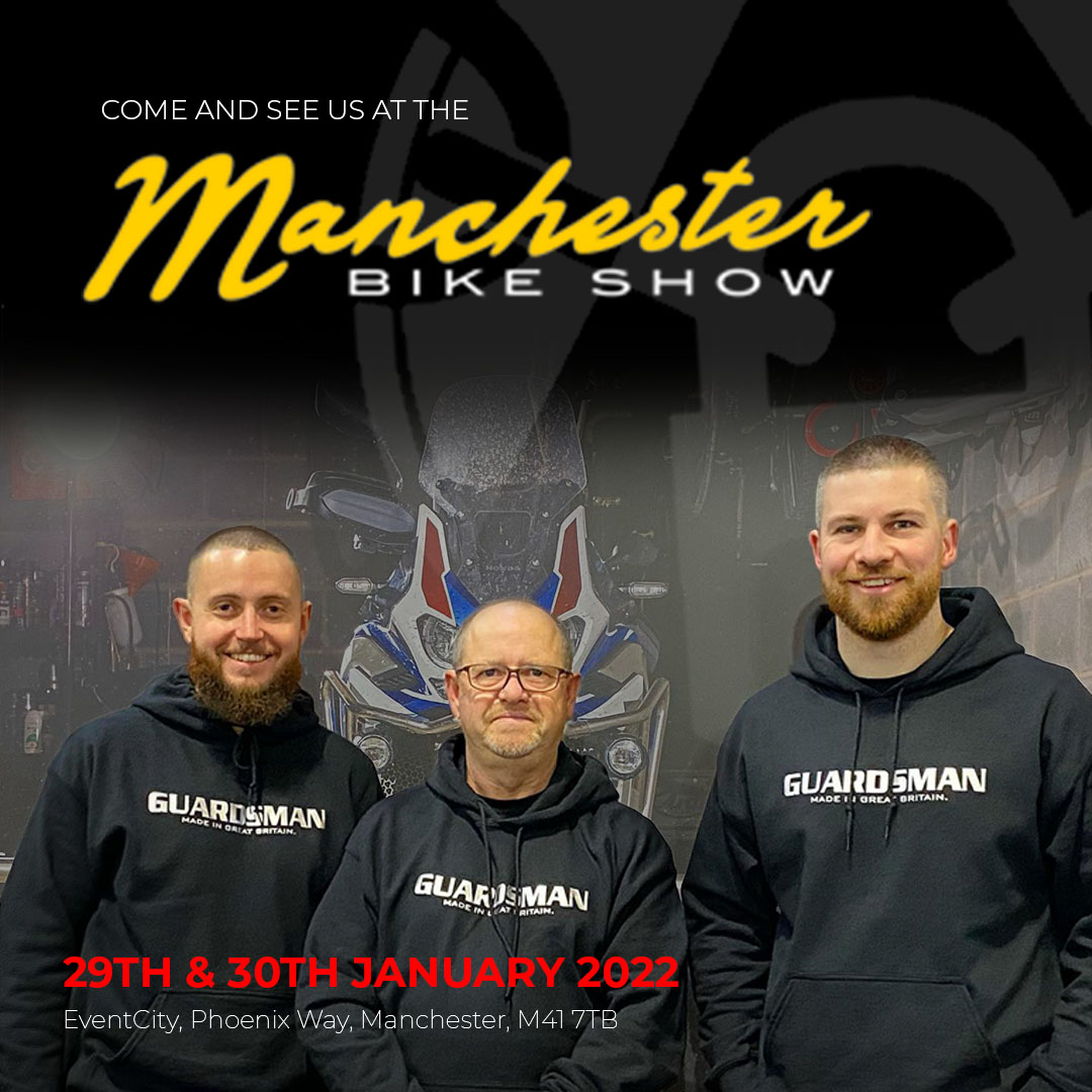 Folks - If you're going along to The Manchester Bike Show this weekend don't forget to go and see my mates from <a href="/Image4Security/">Engineered by Zicam</a>  who'll be there with the excellent "Guardsman" garage door barrier - if you mention the code "TMF50" you can get £50 off too!!
