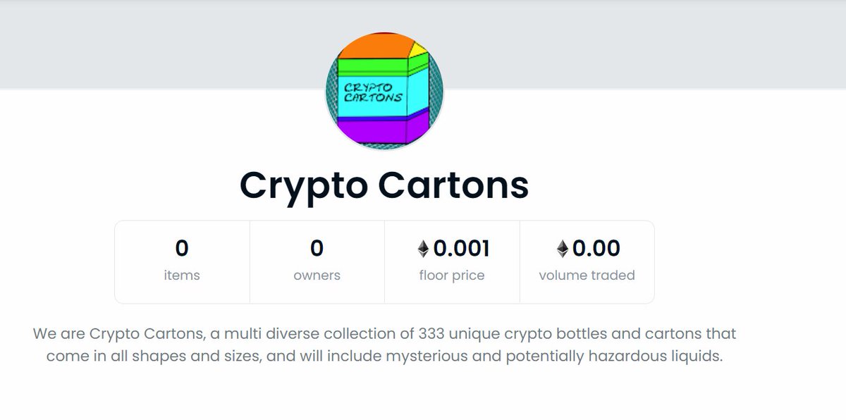 Crypto_Cartons's tweet photo. First one is out. Be prepared for more🔥😎 https://t.co/BdtysAhUTZ