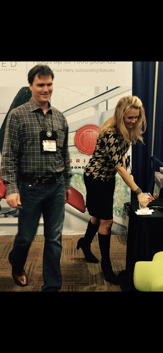 SonoBed's tweet photo. @SDMS 2015 in Dallas, we miss your conference.  Woke up this morning missing the good ole days! https://t.co/EkhJlABQF9