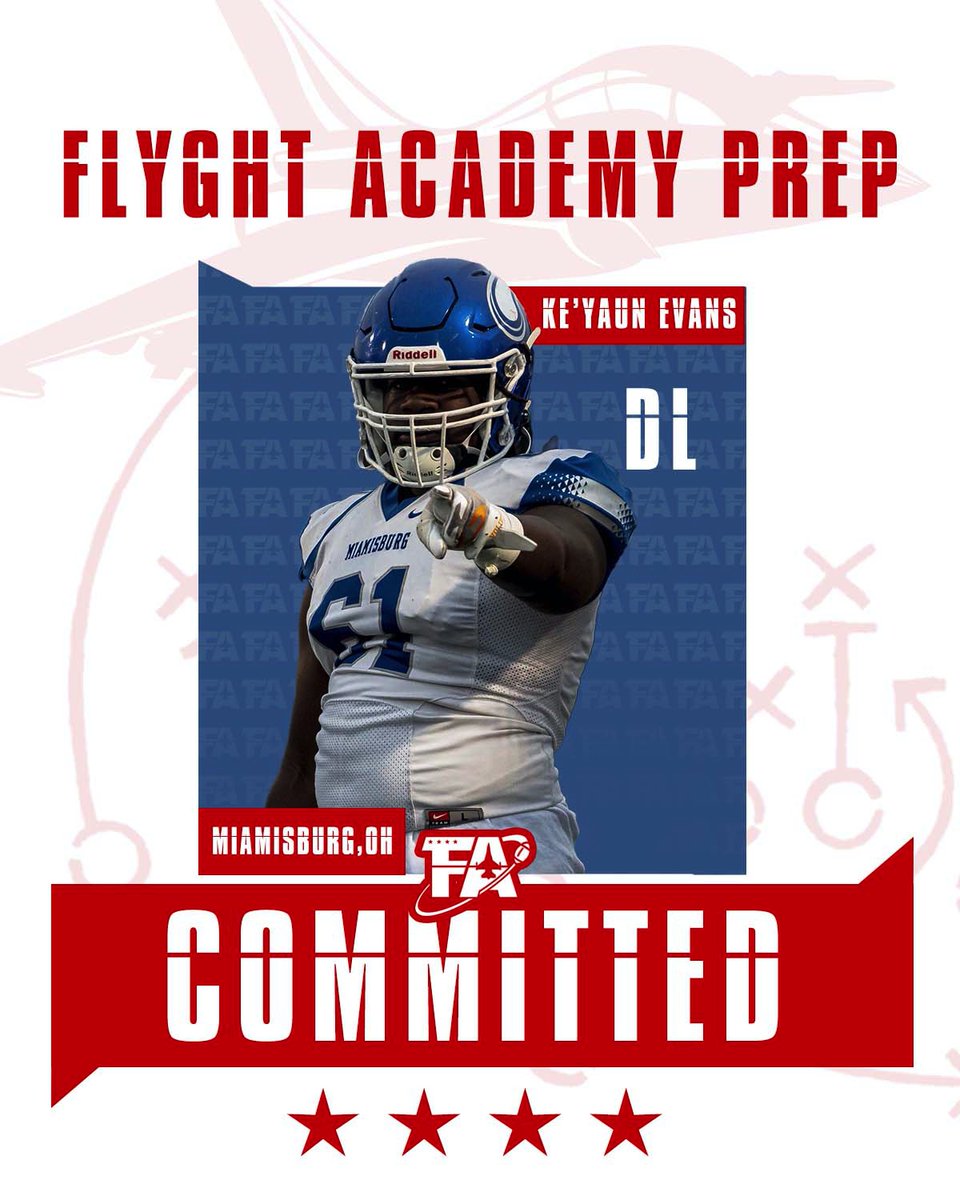 FlyghtPrepFB's tweet photo. ✈️ 🏈 It all starts in the trenches! @1keyaun is 🔐 In &amp; ready to #FlyWithUs . Welcome to the #FlyghtFam https://t.co/gS04reBlo3
