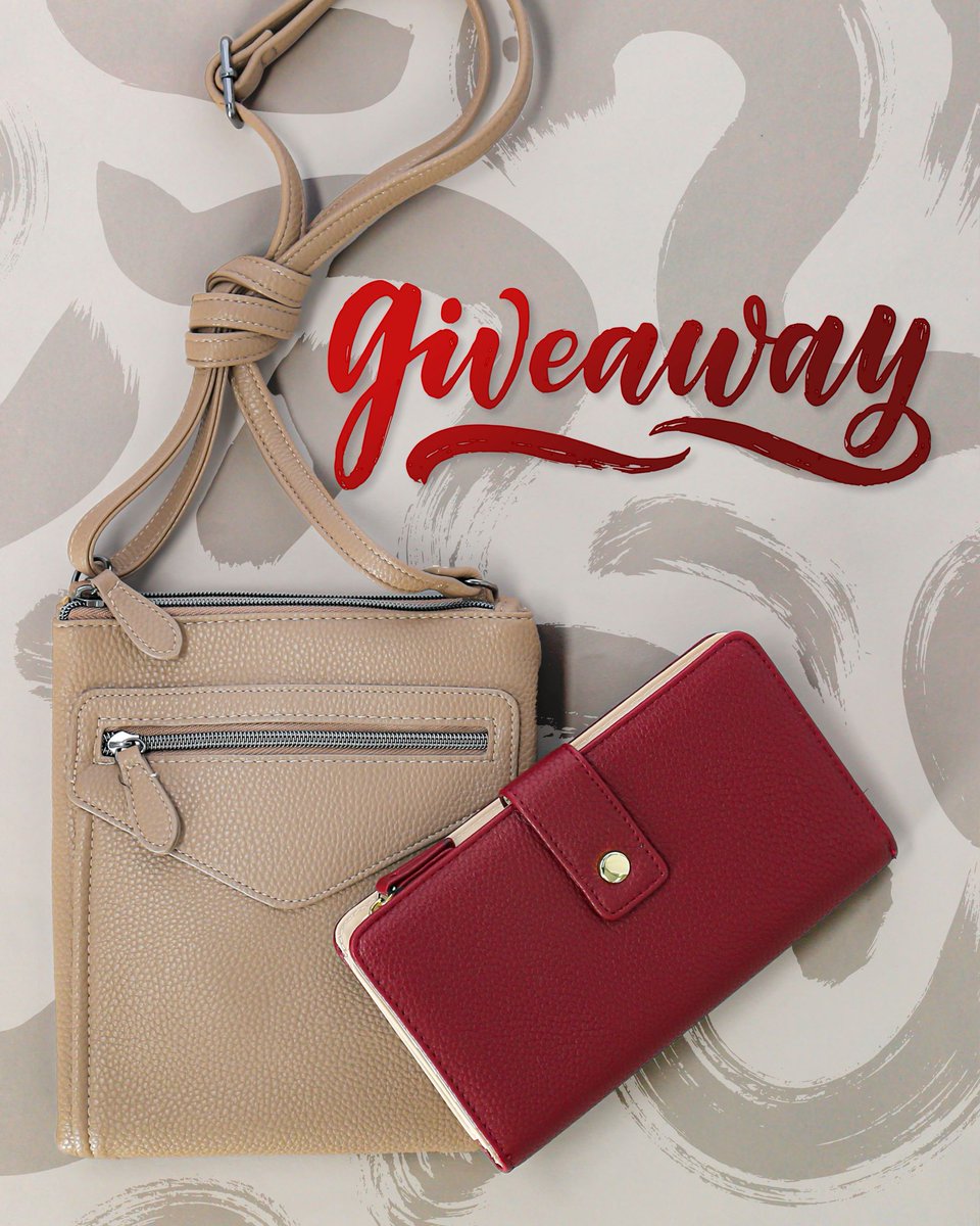 MundiWallets's tweet photo. #Giveaway Alert!

We are giving away (1) Wine Madame Secretary #Clutch and (1) Taupe Felicia #Crossbody Bag to (4) lucky #winners on our Facebook Page (Total ARV $380)!
 
Enter here: https://t.co/X2dRMb61Dk https://t.co/J5z70I6iz4