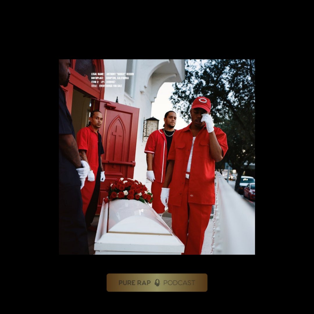 PureRapNetwork's tweet photo. On this day in 2019, @WS_Boogie released his debut studio album: Everything’s for Sale.
Name your favorite tracks! 🎧💿
#HipHop #HHT #WestsideBoogie #EverythingsForSale #OnThisDay https://t.co/ASjPvyuomM