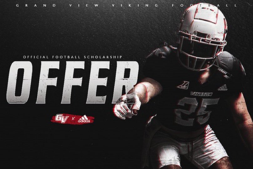 brooks_wee34's tweet photo. Very grateful to receive my first offer from Grandview! Thank you to  @GVVikingFB @TMartin_Coach https://t.co/MApBo9tXSp
