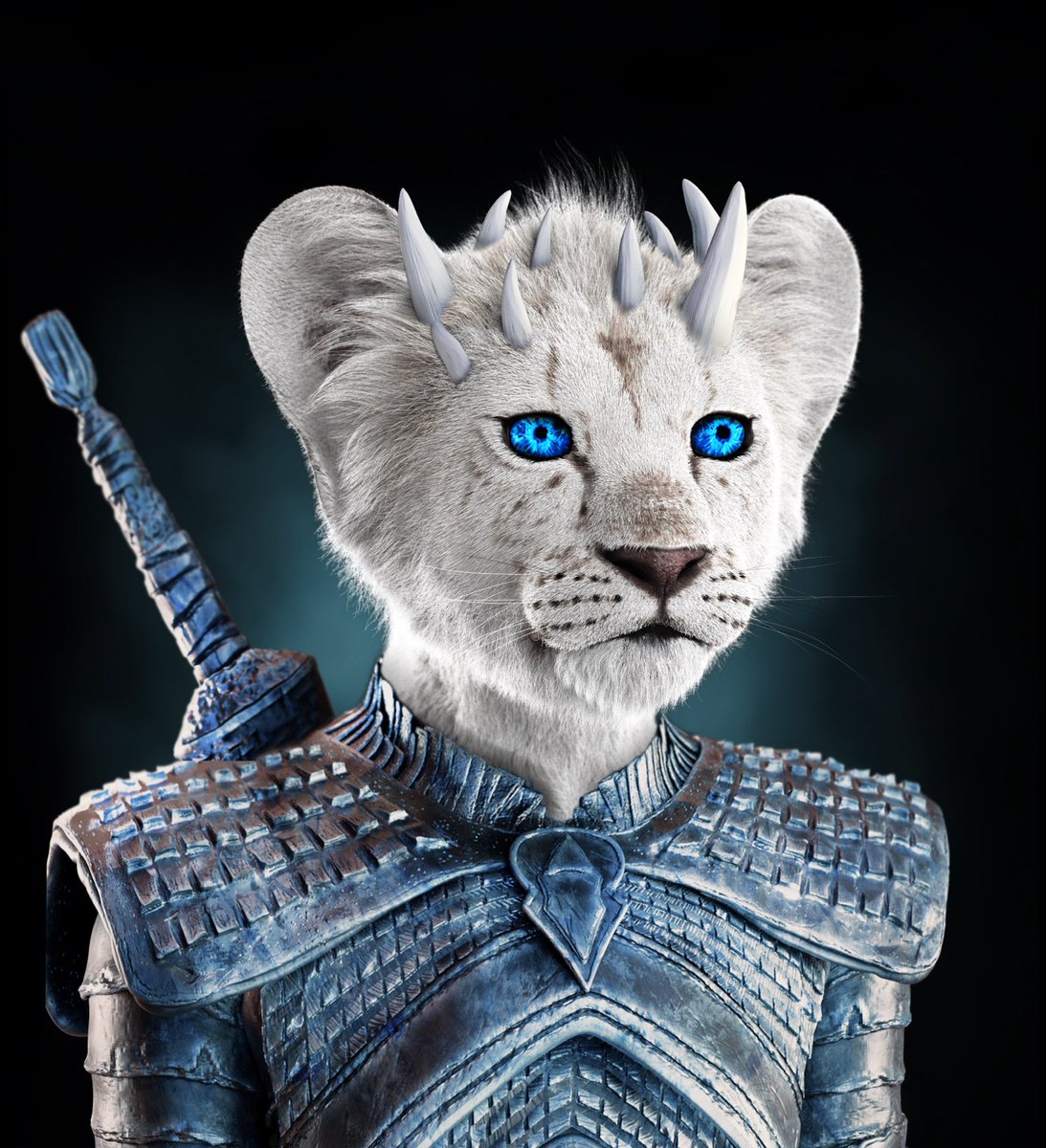 NFTHussler's tweet photo. @NorrisAdamDoge @TheRoyalCubs #iceking 🥶 https://t.co/O5B5iNu6Sn