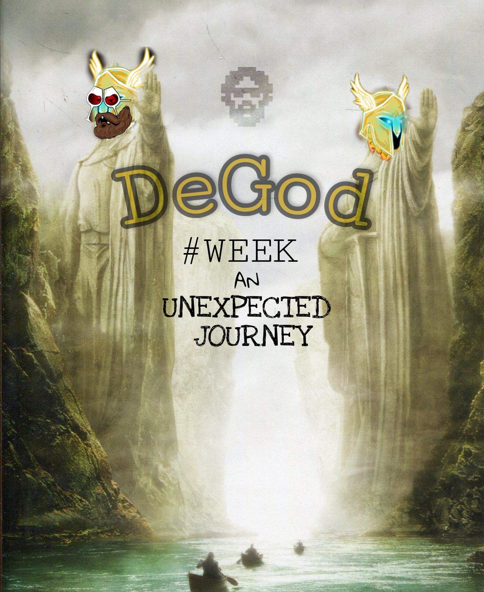 Entry Gate to @DeGodsNFT  UNIVERSE
#DeGodsWeek #UnexpectedJourney  #DUST