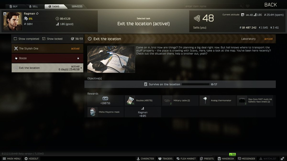 Wow gee thanks a lot Sagman
#EscapefromTarkov