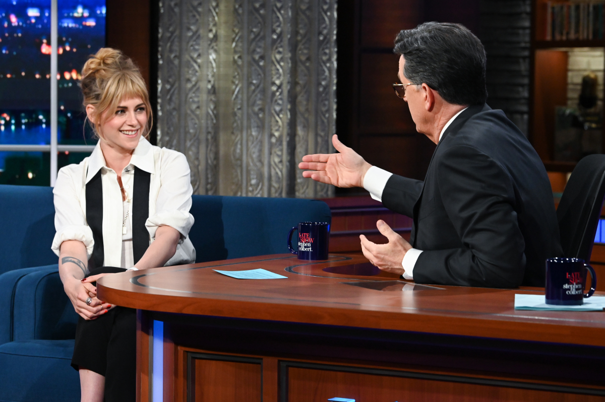 colbertlateshow's tweet photo. - NATO countries mobilize against Russia
- Stephen has the time to answer your kids questions #ColbertKidQuestions
- Kristen Stewart is honored to play Princess Diana
- @jvn has picked up gardening
- Watch the Full Episode here: https://t.co/YmOLJMpAcU https://t.co/IMOrcmxO1S