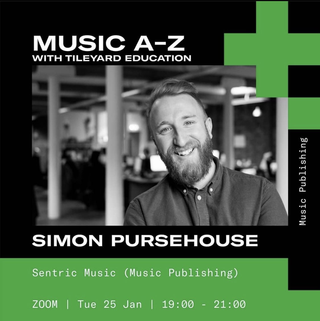 youngcreativec's tweet image. Tonight, with @tileyarded at 7pm is the only place to be. Find out all, about Music publishing and more with the amazing Simon Pursehouse @pursehouse 

Register now for tonight’s online zoom session with @tileyarded