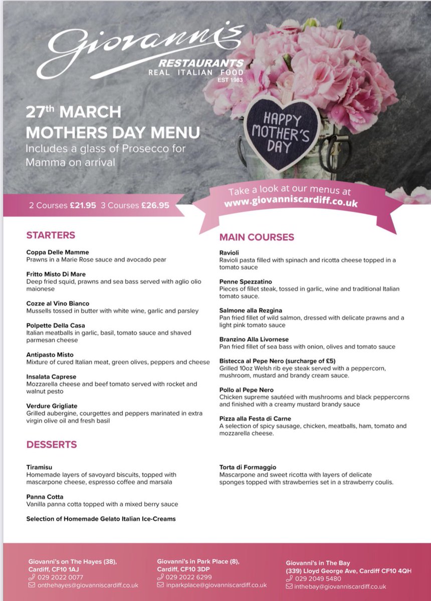 officegiovanni1's tweet photo. Govanni’s Restaurants upcoming Menus to look out for! https://t.co/gtS6sHWeKG