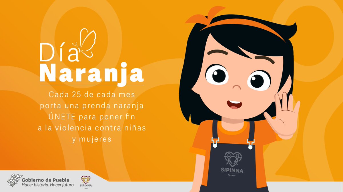 SIPINNA_Pue's tweet image. Refrendamos nuestro compromiso para contribuir a que niñas adolescentes y mujeres ejerzan plenamente su derecho a una vida libre de violencia.

#DíaNaranja🧡