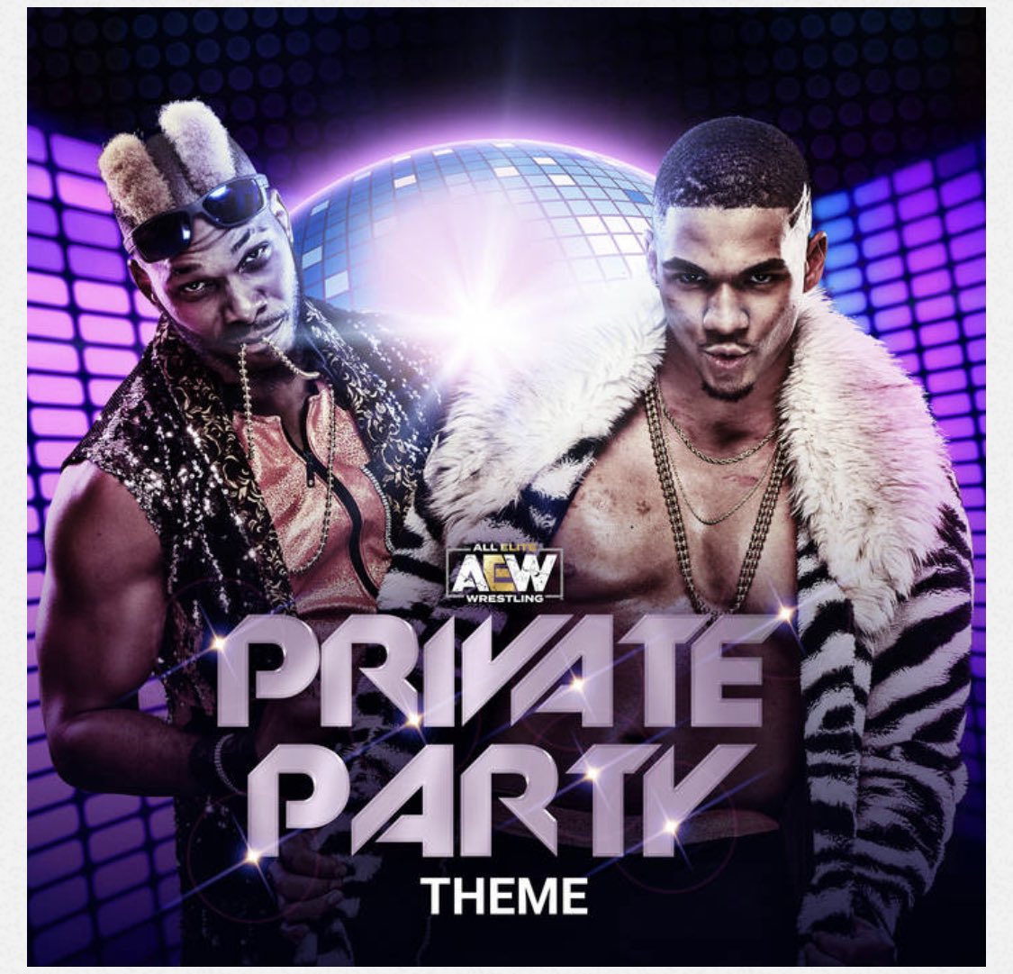 @IsiahKassidy @Marq_Quen They have the most Lit 🔥 intro and their ring work is top shelf! #PrivatePartyaew #aew #tagteam