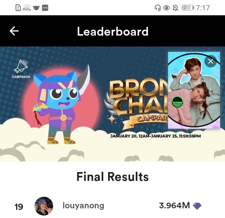 Worth fighting for 💚💚
Congratulations <a href="/louyanong/">Lou Yanong</a> on your first ever campaign
Bronze Badge ka na💚💚
To Everyone maraming salamat sa lahat ng ngsupport
Team LouDre aja🤘💃