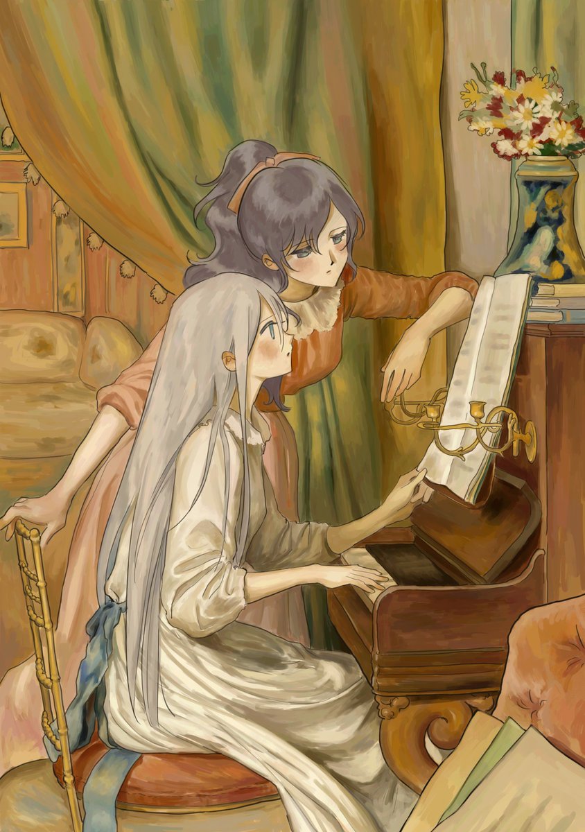 _manzzo's tweet image. #prsk_FA 
첫째는 명화 패러디 입니다~