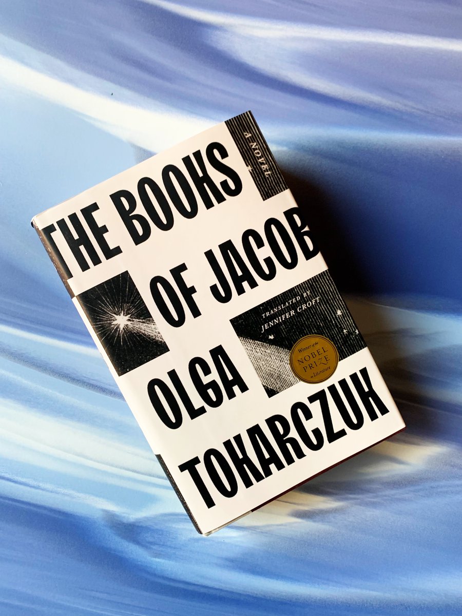 jenniferlcroft's tweet photo. My translation of Olga Tokarczuk's BOOKS OF JACOB comes out in the US in just one week! It's an incredible read as well as a perfectly functional yoga block in case you hate reading. https://t.co/hb1KD8BOqz