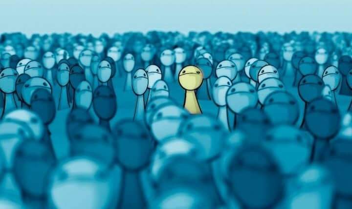 "No trato de encajar con los demás, trato de ser yo y de que me quieran así".